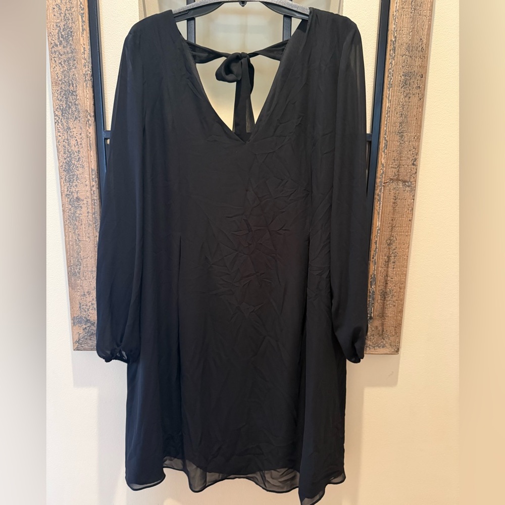 INC International Concepts Black Dress